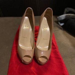 Authentic Christian Louboutin heels Sz 36 1/2